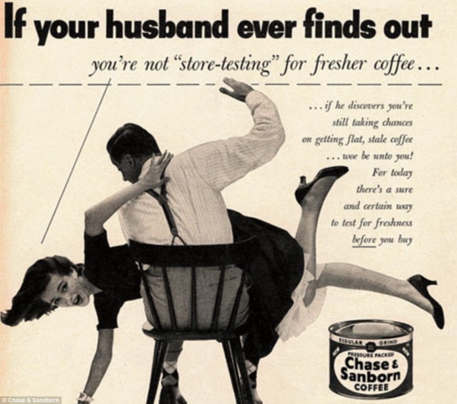 Résultat de recherche d'images pour "pub sexiste années 50"